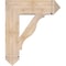 Ekena Millwork Funston Arts & Crafts Smooth Bracket, Douglas Fir, 5 1/2"W x 22"D x 26"H BKT06X22X26FST03SDF - alternate 3